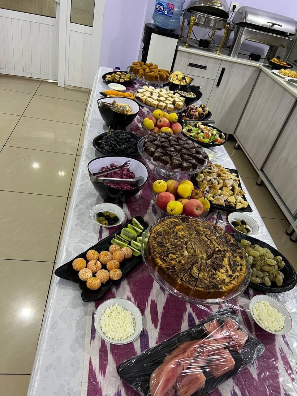 Breakfast buffet