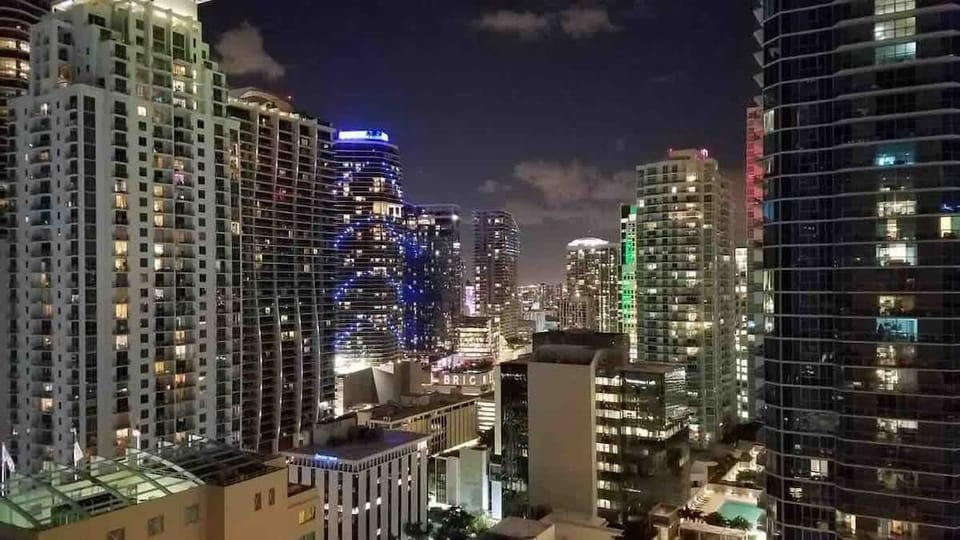 Private balcony with great city view