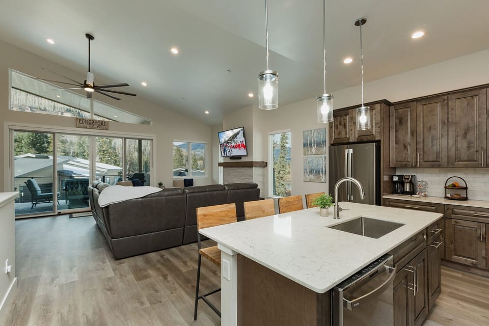 Kitchen and Main Living Spaces