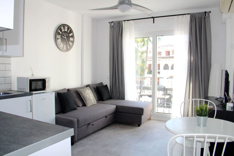 Living room of the apartment
