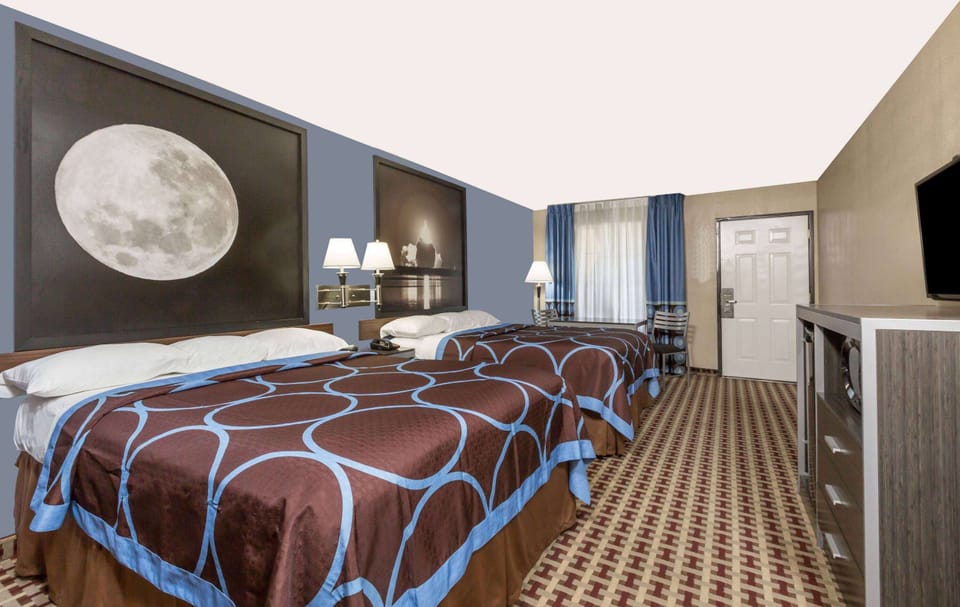 Room, 2 Queen Beds, Non Smoking (First Floor) | Premium bedding, down comforters, pillowtop beds, desk