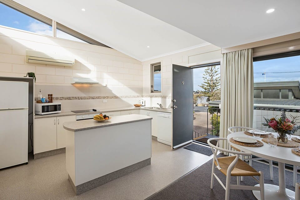 kitchen and dining