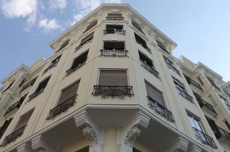 Exterior view of the building