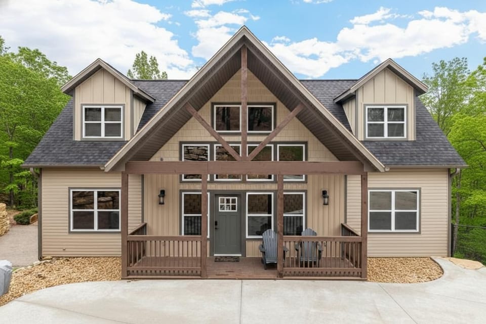 Front of Lodge