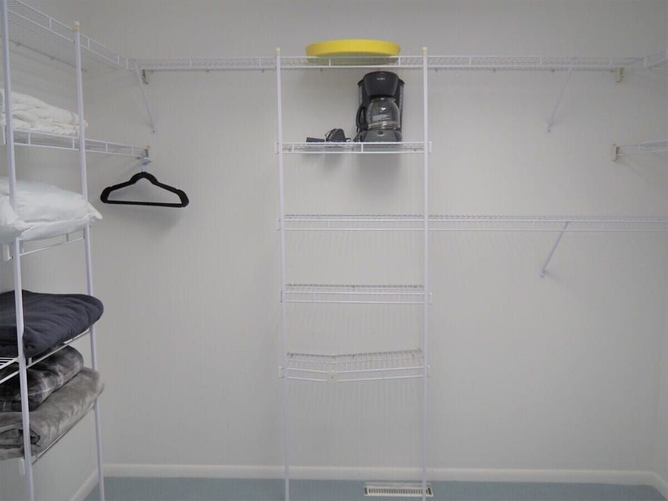 BEDROOM #1 (MAIN FLOOR):  The huge walk-in closet.