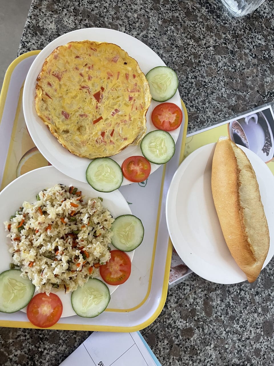 Free daily full breakfast
