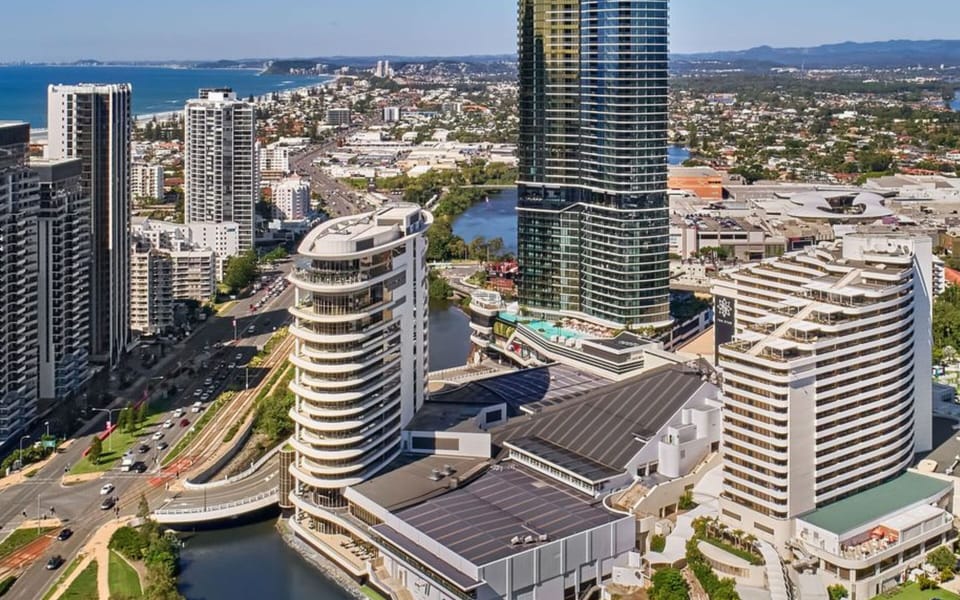 The apartment tower