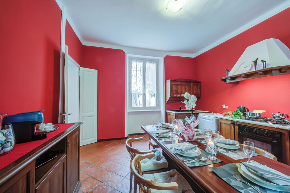 Family House, 2 Bedrooms, Balcony, Mountainside (Mila Bike with wi-fi) | Private kitchen