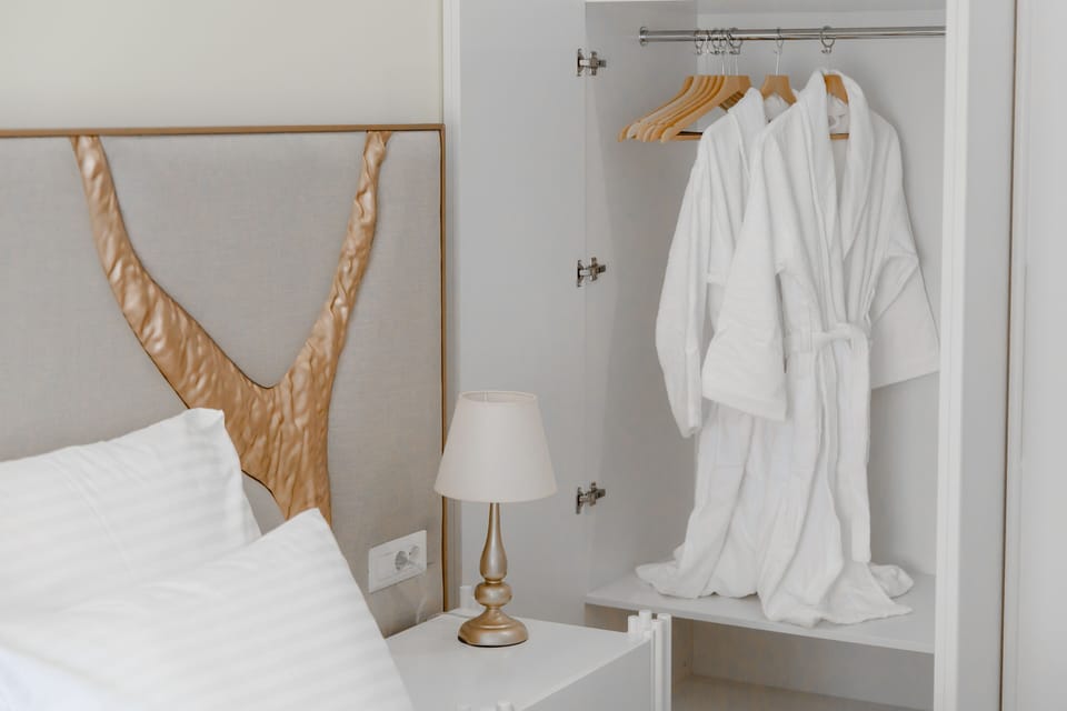 Deluxe Twin Room | Desk, laptop workspace, soundproofing, travel crib