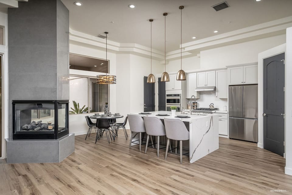 Completely remodeled kitchen with all new appliances.