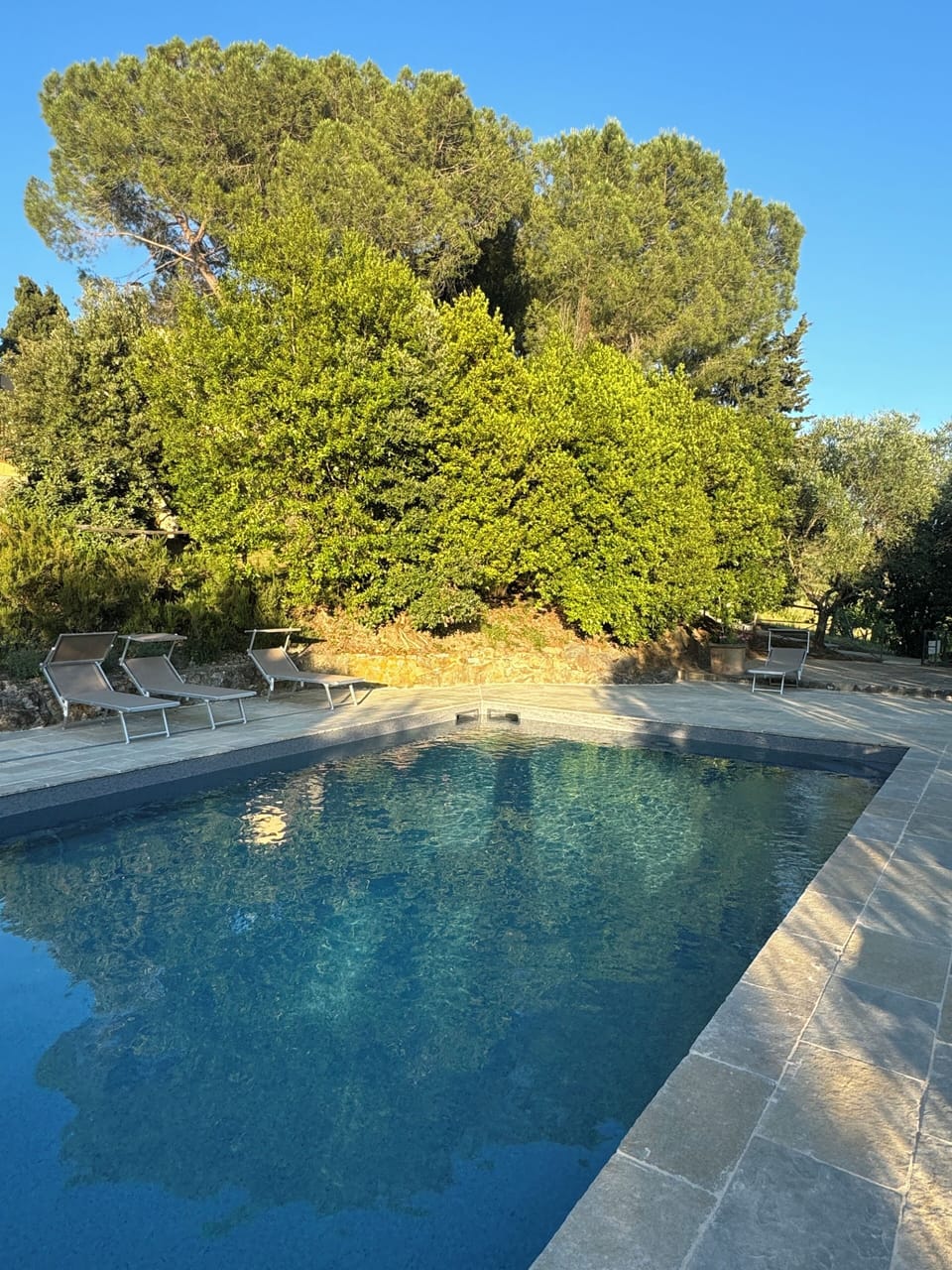 Seasonal outdoor pool