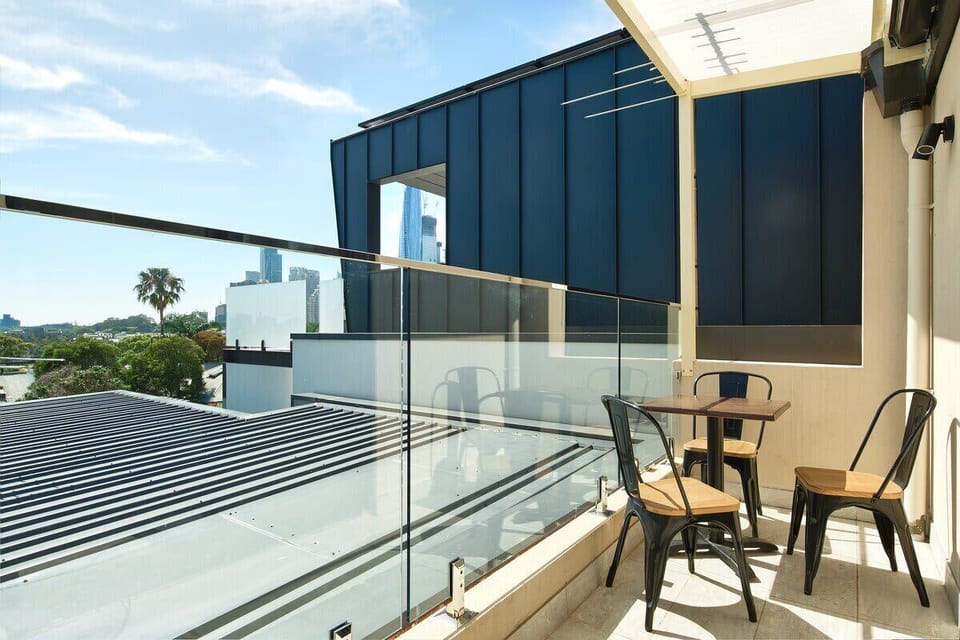 Upstairs Balcony