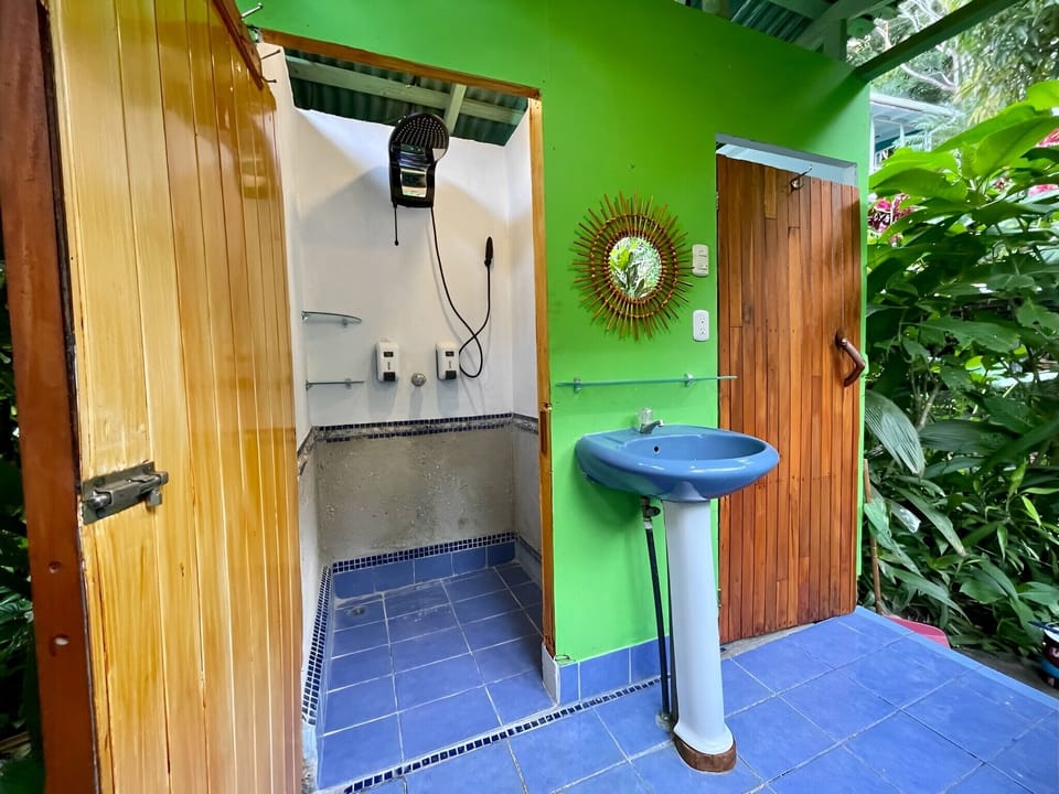 Soap, shampoo, toilet paper
