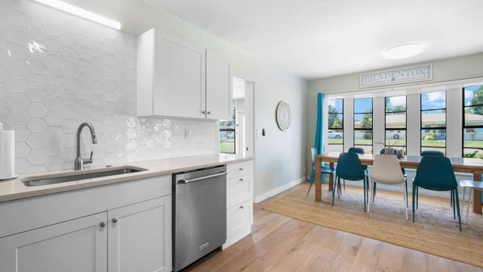 Open concept kitchen makes it easy to spend time with each other while cooking up your favorites!