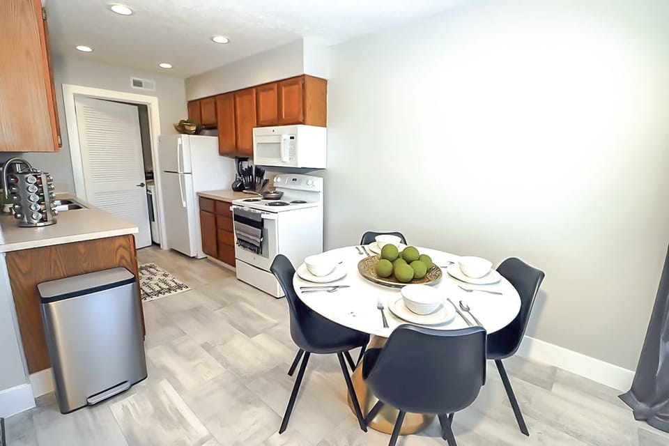 Modern dining.
