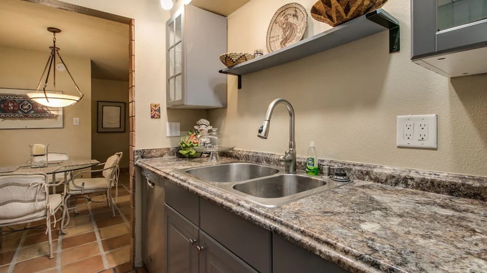 Condo (1 Bedroom) | Private kitchen | Fridge, microwave, oven