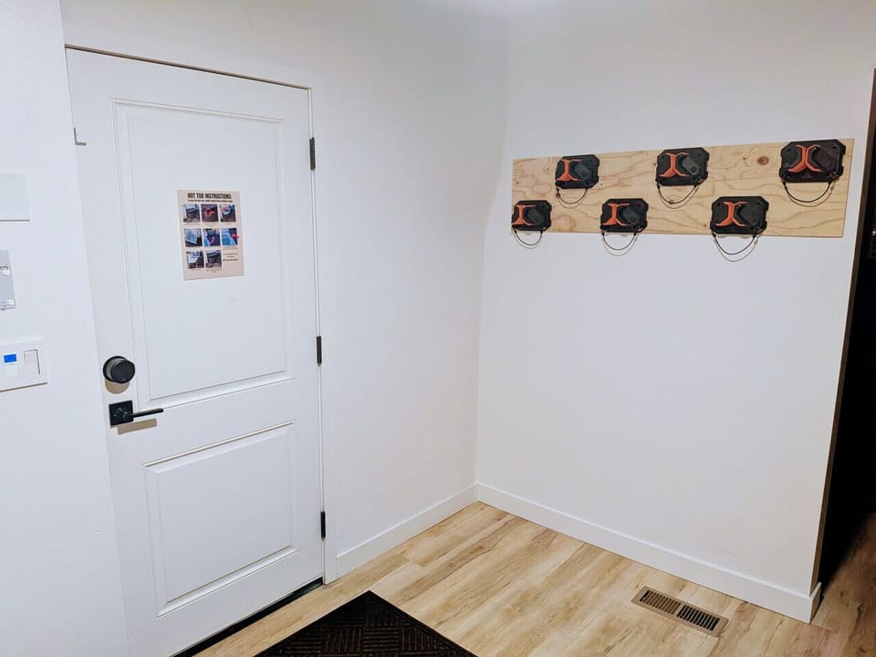 Hang your Ski`s and Snowboards Here!