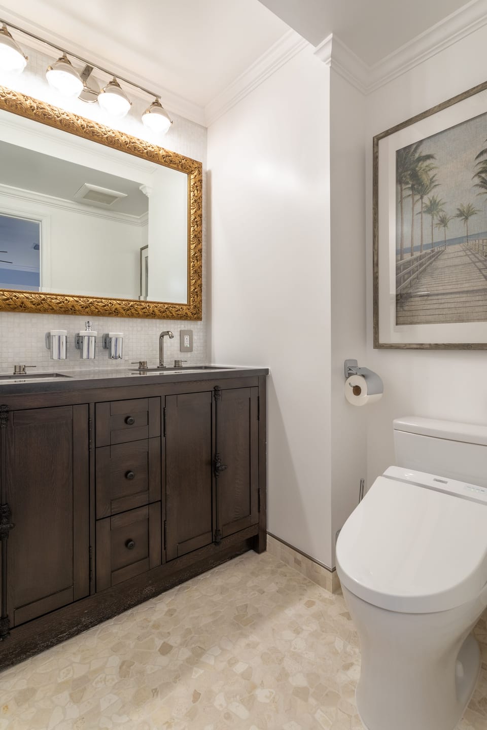 Spa Master Bedroom Toilet & Double Sink