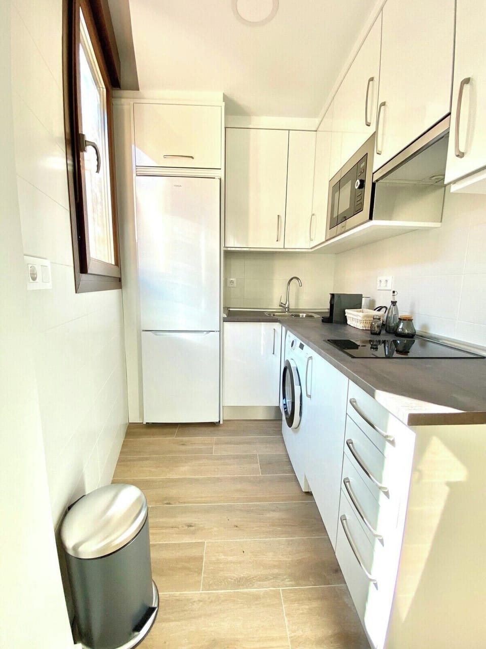 Cocina americana / Open kitchen