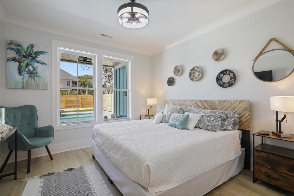 Take a break from the sun and sand. Read a good book or just take a nap.