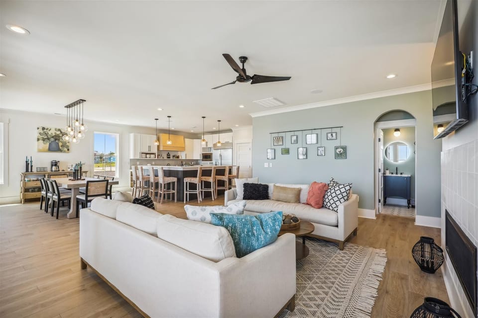 Get everyone together for a family movie night or to play some games.