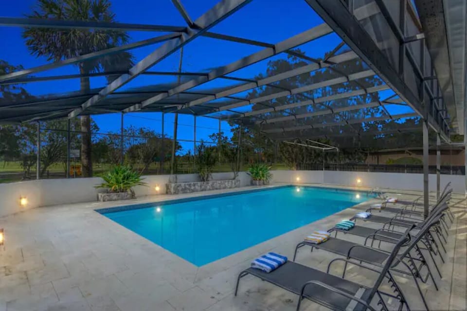 Upgrade your poolside chill! Enjoy our pool with pool chairs!