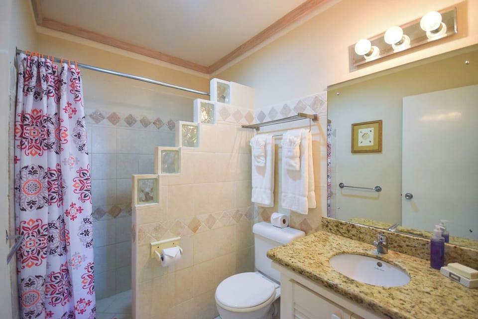 En suite bathroom