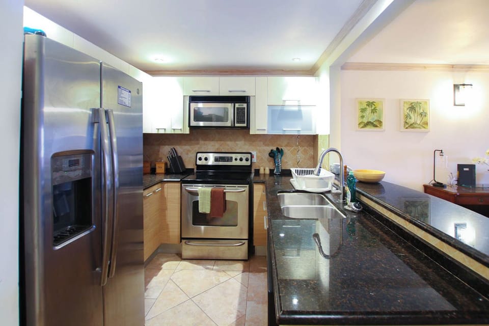 Fully outfitted with all the appliances you'll need