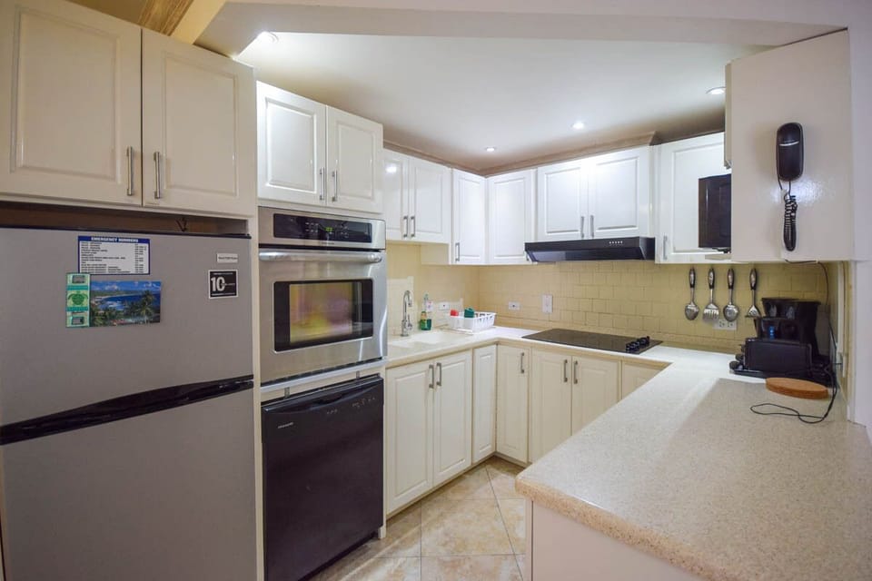 The fully outfitted kitchen has all you'll need while on holiday