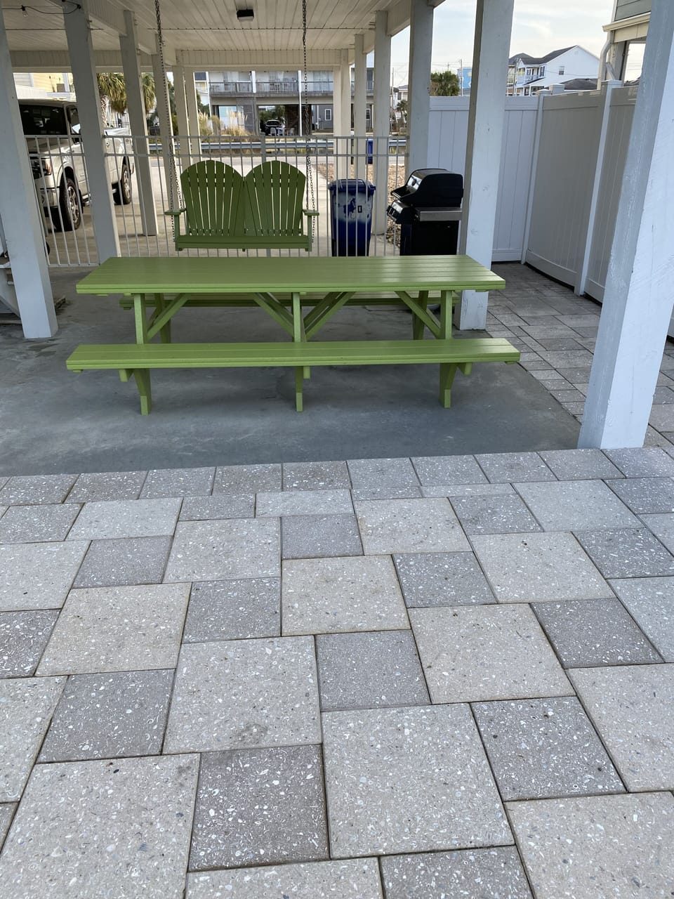Plenty of outdoor seating 