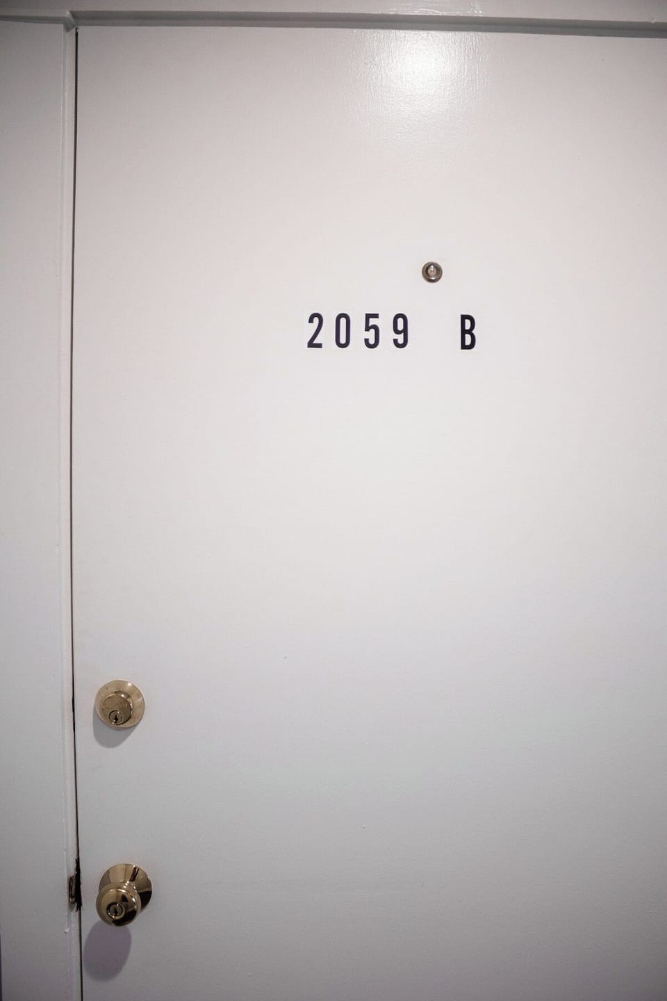 Your Apt door