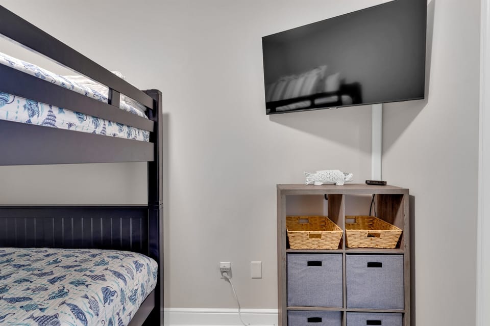 43" Smart TV in bunk room