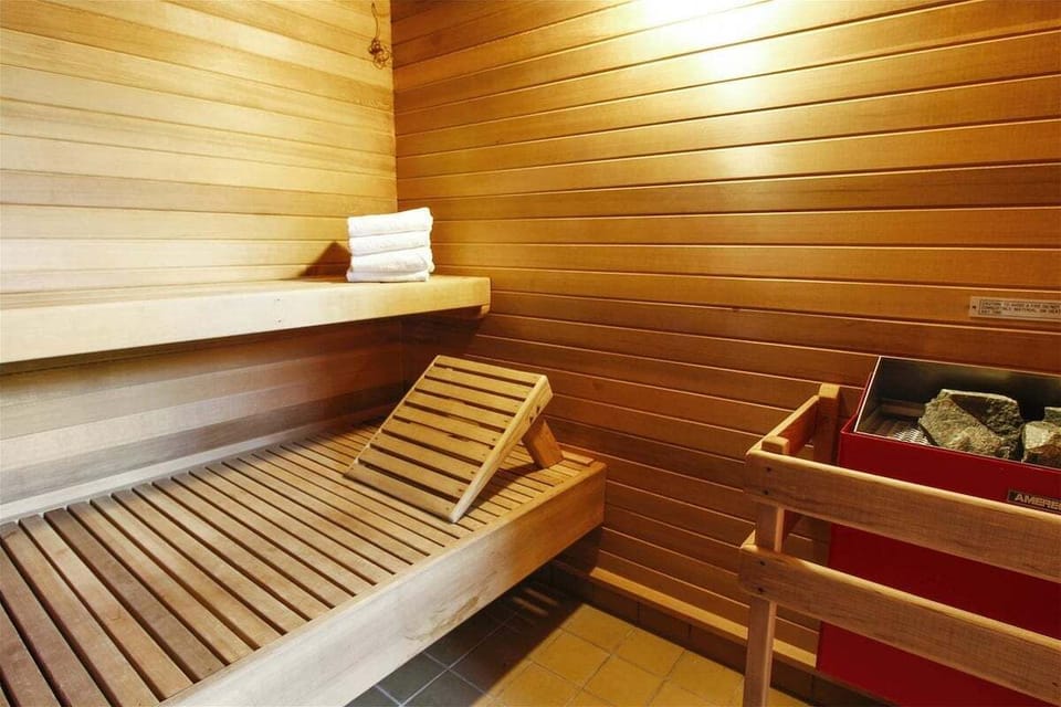 Upstairs, top floor Sauna at Beach Haven