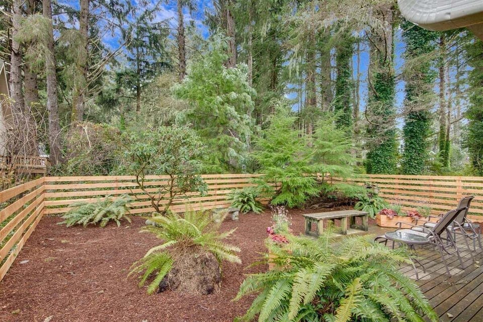 Backyard at D&D Retreat
