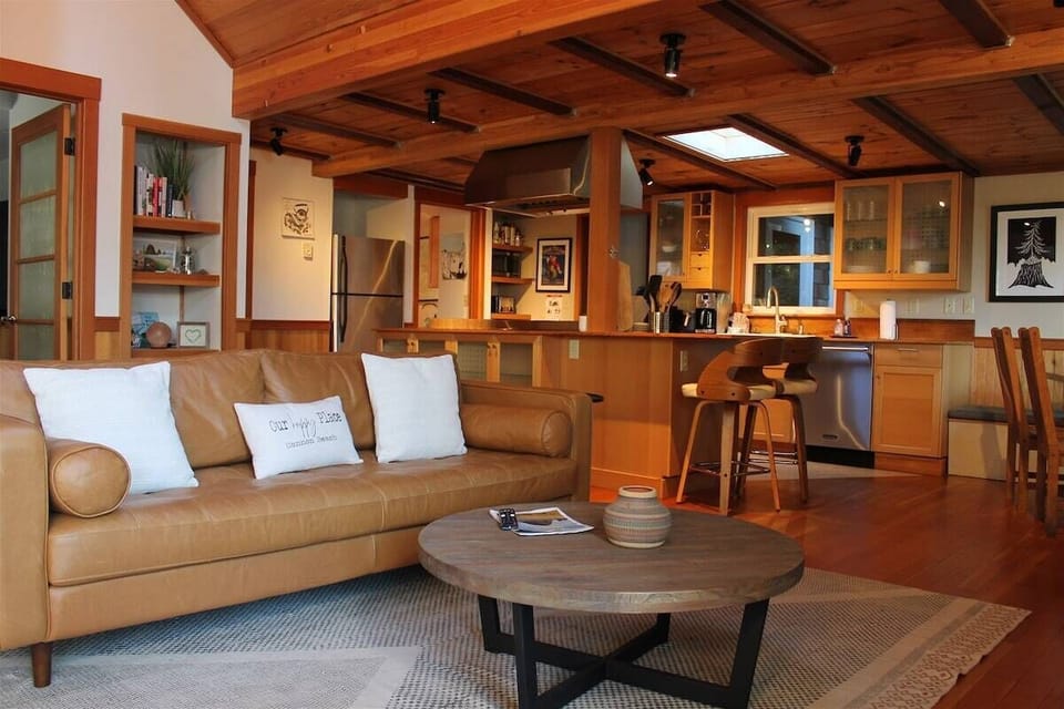 Living Room at Salal Bungalow