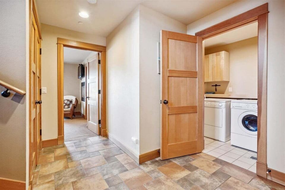 Foyer and Laundry Area at The Lodges A1