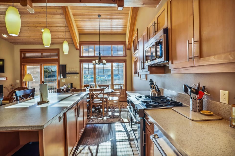 Kitchen at The Lodges A2