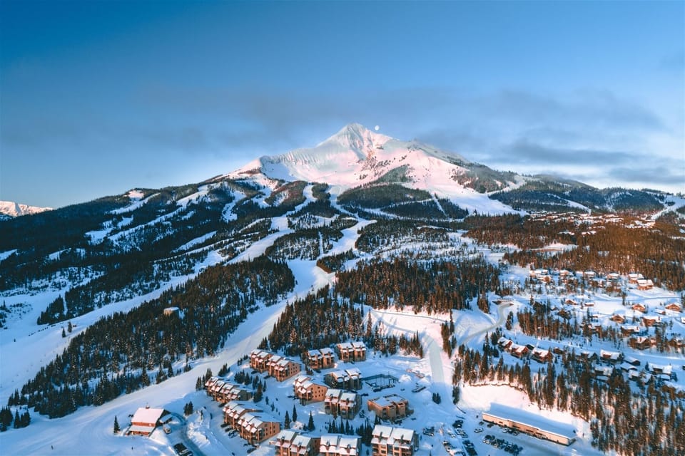 Big Sky has some of the best skiing around, even rivaling Colorado. 