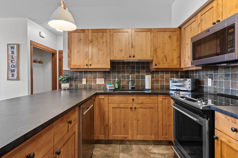 Brand new granite countertops