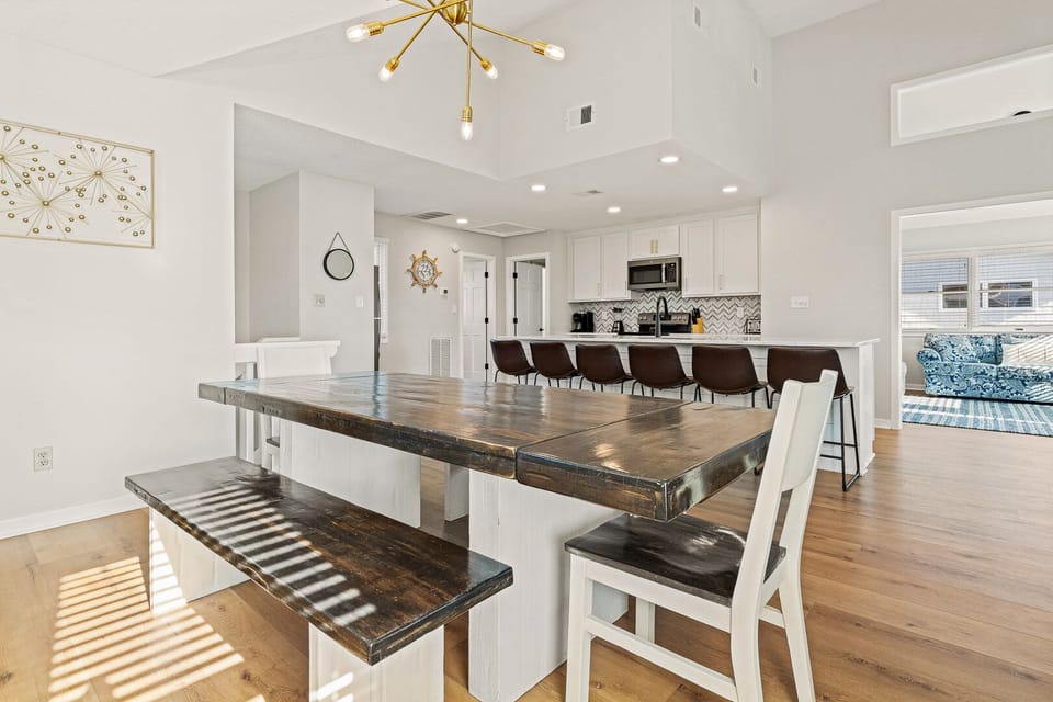 Kitchen and Dining Area on Third Level 