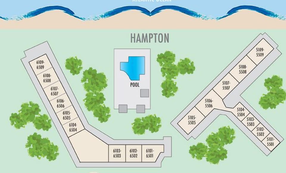 Hampton Place Complex Map