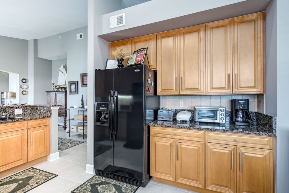 Brew up your morning coffee in the Keurig or the Drip Coffee Maker.
