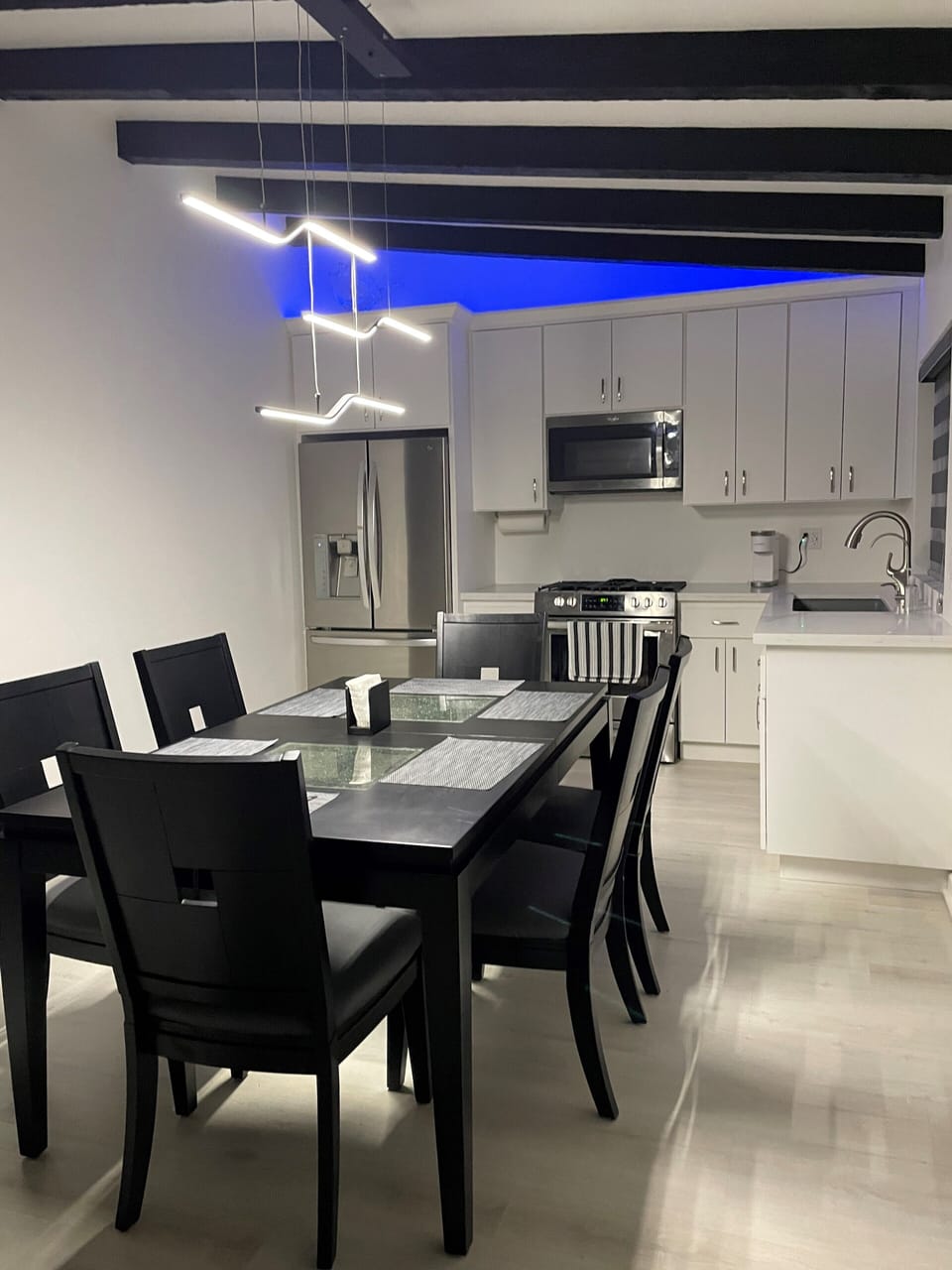 Kitchen and dining room 