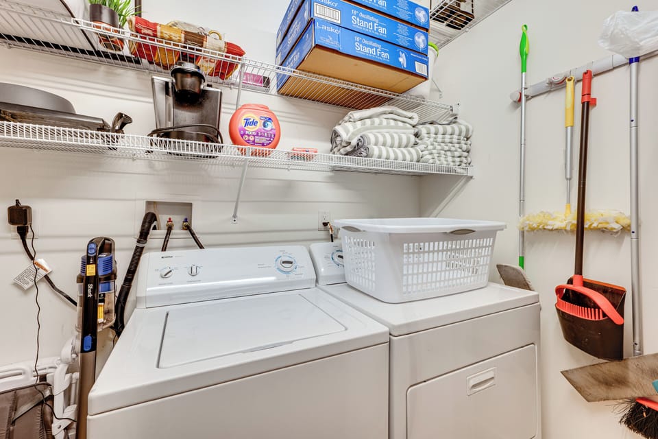 Laundry Room | Laundry Detergent Provided | Iron/Board