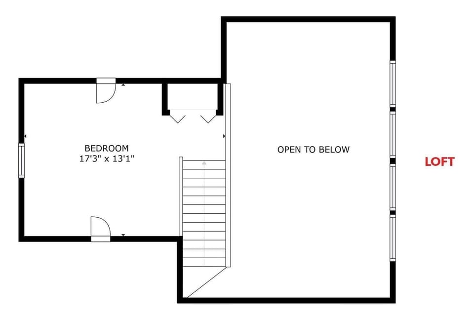 cabin fever loft floorplan