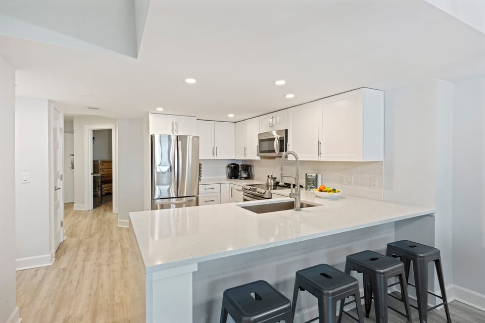 Plenty of space to cook a delicious homecooked meal