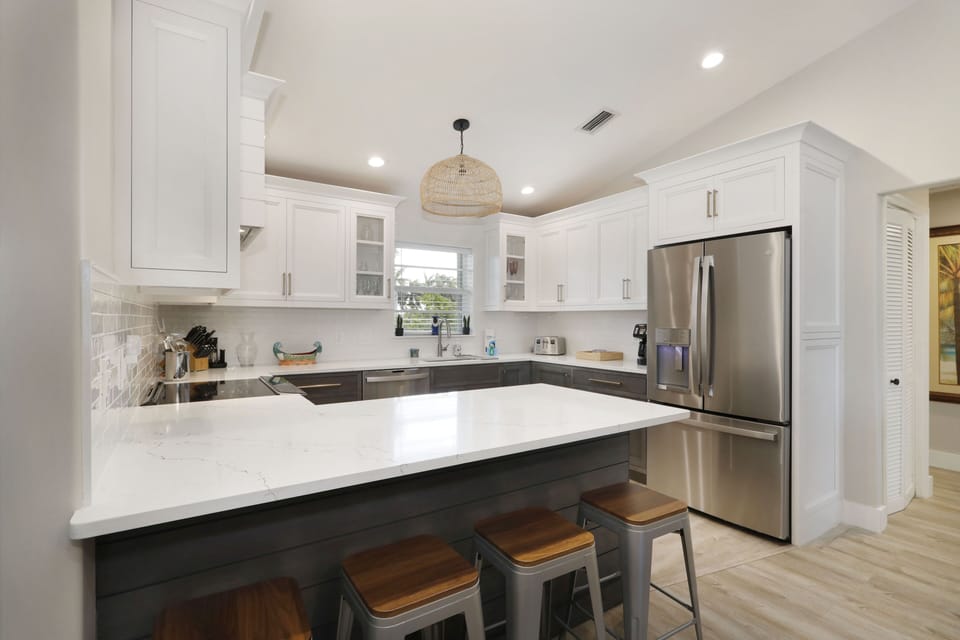 Fully appointed kitchen