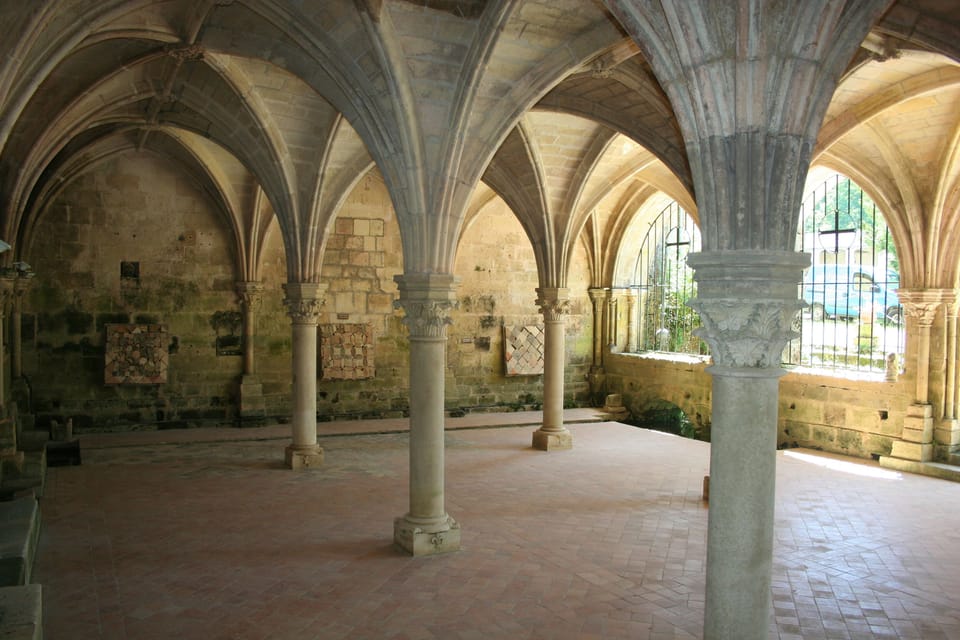 There are numerous abbeys close buy. This is the nearest at Fontdouce.
