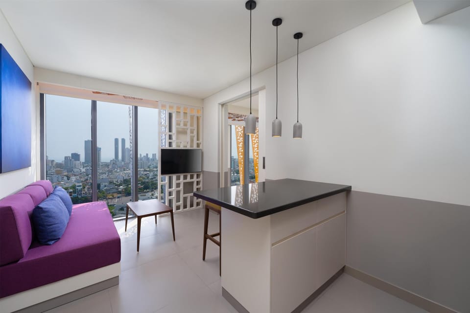Luxury Suite, 2 Twin Beds, City View | Premium bedding, Select Comfort beds, minibar, in-room safe