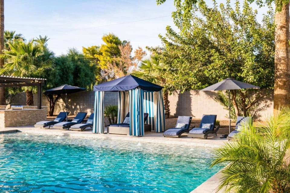 Resort Style Pool | Private Cabanas & Lounge Chairs